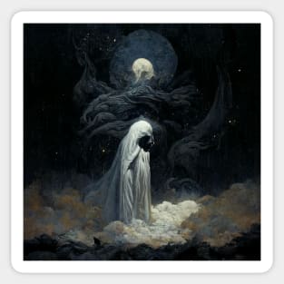 God of the Night | Begins to Weep Sticker